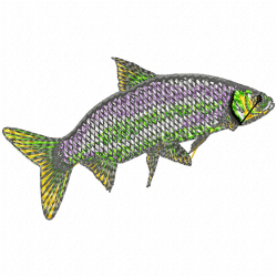 Fishes Embroidery Design 10 Fishes Embroidery Design 10